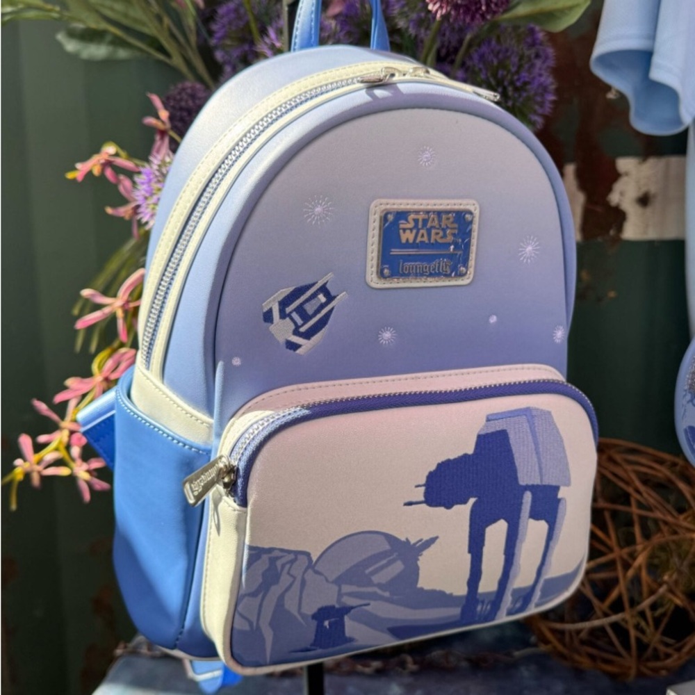 Loungefly Star Wars Kids Backpack - Blue and White